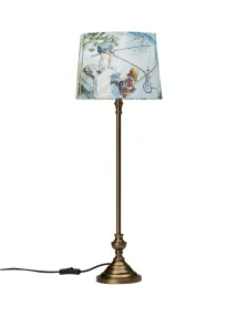 Andrea 70cm Beige tischlampe Von PR Home - Die Tischleuchte Andrea erzeugt zusammen mit dem Leuchtenschirm Kraftf&auml;ngst eine elegante Optik und wird zum Blickfang im Raum.