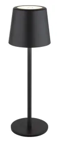 Vancouver 28cm Schwarz tragbare Von Globo Lighting - Dank IP44-Schutzart ist sie zudem spritzwassergeschützt und somit perfekt für den Innen- und Außenbereich geeignet.