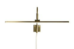 Miro 40cm Antiquität Von Aneta Lighting - Das integrierte warmweiße LED-Licht leistet 450 Lumen und hat eine Lebensdauer von 50.