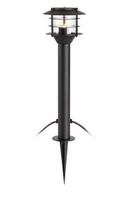 Pollerleuchte 3W 45cm Schwarz Garden 24 Von Markslöjd - Garden 24 verf&uuml;gt &uuml;ber die Schutzart IP44 und ist f&uuml;r die Garten- und Au&szlig;enbeleuchtung geeignet, die Sie einfach installieren k&ouml;nnen.