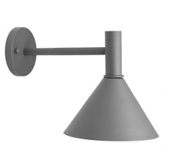 MiniTripp Grau außenlampe Von PR Home - Mit E27-Lampenfassung, geeignet f&uuml;r die Verwendung sowohl mit herk&ouml;mmlichen Gl&uuml;hlampen als auch mit neueren LED-Lichtquellen, max.