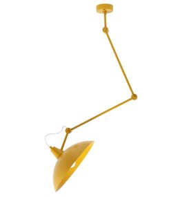 Melos Ø37 Gelb hängelampe Von Artera - Die Deckenleuchte Melos besticht durch ihr industrielles Design und ihr glänzendes, senfgelbes Metall.