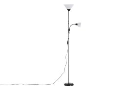 Bagasi Schwarz stehlampe Von Venture Design - Bagasi ist eine hohe Stehleuchte mit flexiblem Arm in zeitlosem und modernem Design.