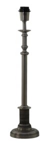 Cathrine 56cm Silver lampenfuß Von Hallbergs - Cathrine &auml;r en elegant lampfot i metall med en klassisk, h&ouml;g och sm&auml;cker design.