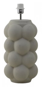 Bubbles 47cm Cremefarben Von Hallbergs - Wird mit Kabel, Netzschalter und Stecker geliefert.
