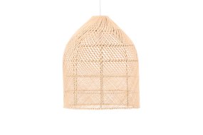 Brivela Ø45 Natur hängelampe Von Venture Design - Die Leuchte spendet ein angenehmes Licht und verleiht dem Raum eine warme und ruhige Atmosph&auml;re.