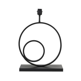 Omega 47cm Schwarz lampenfuß Von Light & Living - 