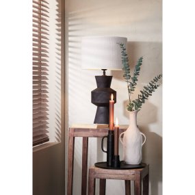 Gregor 44cm Schwarz lampenfuß Von Light & Living - 