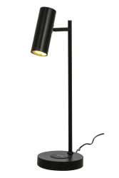 Tabela 52cm Schwarz schreibtischlampe Von Aneta Lighting - Für eine optimale Beleuchtung lässt sich der Leuchtenkopf in der Höhe verstellen.