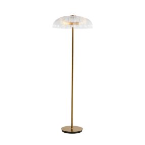 Fungo Gold/klar stehlampe Von Light & Living - 