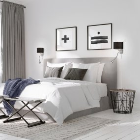 Hotel 23cm Schwarz leselampe Von Trio Lighting - 