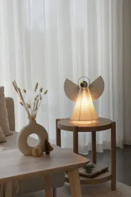 Papierengel 36cm Weiß Von Konstsmide - Schafft in der Advents- und Weihnachtszeit eine ruhige und warme Atmosph&auml;re im Zuhause.