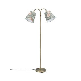 Amy Messing stehlampe Von PR Home - Amy strahlt mit ihrem Lampensockel aus Messing und Silber einen schlichten und klassischen Stil aus.
