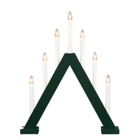 Nova 7 Dunkelgrün Von Pixie Design - Nova passt perfekt ins Fenster und ist eine sch&ouml;ne Erg&auml;nzung Ihrer Weihnachtsdekoration in der Advents- und Weihnachtszeit.
