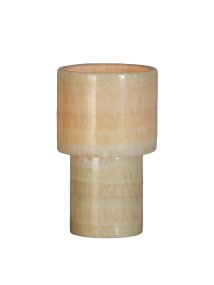 Lucie 16cm Natur tragbare Von PR Home - Die wiederaufladbare Tischleuchte Lucie in Marmoroptik ist eine elegante und stimmungsvolle Lampe, die ein sch&ouml;nes, warmes Licht verbreitet.