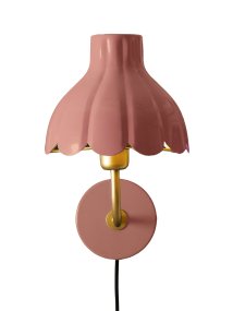 Wells 35cm Dunkelrosa leselampe Von PR Home - Mit ihren femininen Formen und harmonischen Farben verleiht Wells Ihrem Zuhause Pers&ouml;nlichkeit und Eleganz.