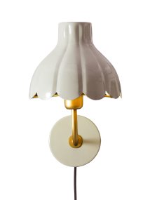 Wells 35cm Beige leselampe Von PR Home - Mit ihren femininen Formen und harmonischen Farben verleiht Wells Ihrem Zuhause Pers&ouml;nlichkeit und Eleganz.
