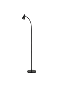 Boden Schwarz stehlampe Von Aneta Lighting - Die Stehleuchte Boden besticht durch ihr stilvolles und funktionales Design und eignet sich perfekt als Leselampe neben dem Sofa oder dem Lieblingshocker.