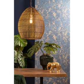 Meya Ø30 Schwarz/Gold hängelampe Von Light & Living - 