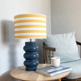 Lyon 56cm Blau Von Superliving - Schaffen Sie mit der Tischlampe Lyon ein verspieltes und farbenfrohes Element in Ihrem Zuhause.