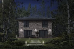 Ebro Dunkelgrau außenlampe Von Ledvance - Diese aus Edelstahl und Polycarbonat gefertigte Lampe ist sowohl langlebig als auch wetterfest und somit perfekt f&uuml;r den Einsatz im Freien geeignet.