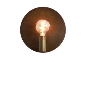 Disc Ø30 Bronze wandlampe Von Light & Living - 