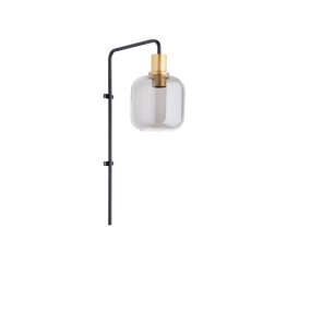 Lekar 32cm Schwarz wandlampe Von Light & Living - 
