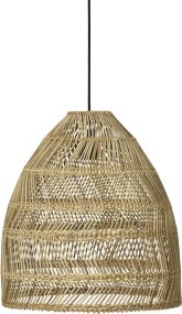 Maja Ø46 Natur Von PR Home - Das dekorative Rattanmuster erzeugt ein angenehmes Lichtspiel im Raum, wenn die Lampe eingeschaltet ist, und tr&auml;gt zu einer sch&ouml;nen Atmosph&auml;re bei.