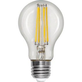 E27 normal 8W 2700K Dimmbar Von Star Trading - F&auml;rgtemperaturen &auml;r 2700K.