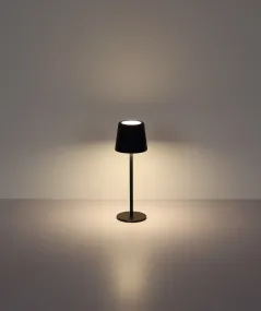 Vancouver 28cm Schwarz tragbare Von Globo Lighting - Dank IP44-Schutzart ist sie zudem spritzwassergeschützt und somit perfekt für den Innen- und Außenbereich geeignet.