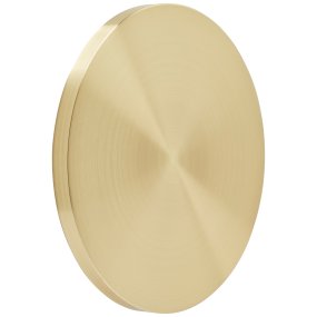 Shadow Ø15 Messing wandlampe Von Brilliant - Die LED-Wand- und Deckenleuchte Sahdow vereint Stil und Funktionalität mit ihrem eleganten Design aus Aluminium und Messingmetall.
