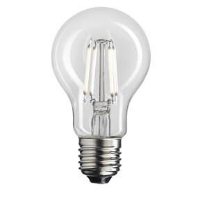 E27 normal 6W 2700K Dimmbar Transparent Von Unison - 