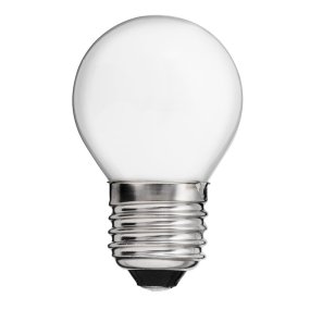 LED E27 Kugellampe opal 4W 3000K Dimmbar Weiß Von Unison - Diese kugelf&ouml;rmige LED-Lampe verf&uuml;gt &uuml;ber eine E27-Fassung und eine Leistung von 100 W.