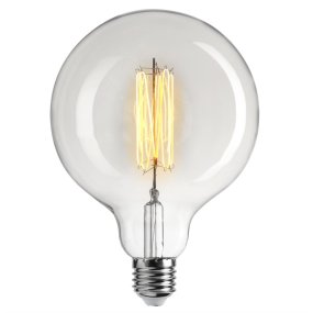 E27 Globuslampe 2W 2200K Dimmbar Transparent Von Unison - Das klassische Design und der Spiralfaden der Lichtquelle machen sie ideal für offene Leuchten und dekorative Installationen, bei denen sowohl Ästhetik als auch Lichtqualität im Mittelpunkt stehen.