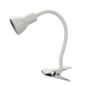 Saga Weiß klemmlampe Von Oriva - Mit dem praktischen Clip können Sie die Lampe ganz einfach an Ihren Tischen, Regalen oder Kopfteilen befestigen und so gezielt dort Licht spenden, wo Sie es am meisten brauchen.