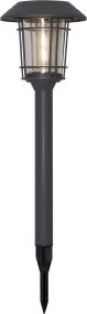 Filip Graphit solarleuchte Von Star Trading - Die Solar-Pollerleuchte Filip ist eine stilvolle und praktische Beleuchtung für Gärten und Wege.