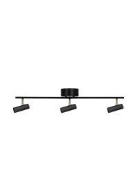 Hubble 3 Schwarz spotlight Von Globen Lighting - Platzieren Sie ihn im Flur, in der Küche oder im Schlafzimmer.