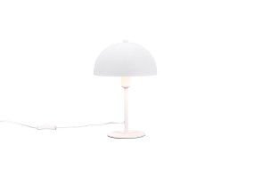 Nola 30cm Weiß tischlampe Von Trio Lighting - Die moderne, pilzförmige Form fügt sich in Ihre Einrichtung ein und sorgt für Harmonie in Ihrem Zuhause.