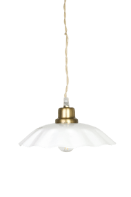Diana Ø23 Weiß hängelampe Von Strömshaga - Diana ist eine elegante Pendelleuchte mit klassischem und zeitlosem Design.