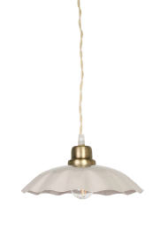 Diana Ø23 Beige hängelampe Von Strömshaga - Diana ist eine elegante Pendelleuchte mit klassischem und zeitlosem Design.