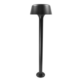 Valencia 80cm Schwarz pollarleuchten Von Dyberg Larsen - Das Design ist stilvoll und modern und das Licht fällt in einem angenehmen Kreis um die Lampe, was einen stimmungsvollen Eindruck vermittelt.