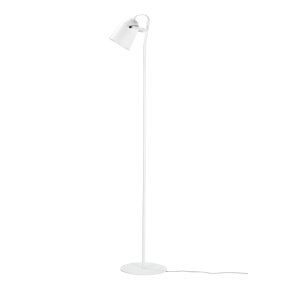 Oslo Weiß stehlampe Von Dyberg Larsen - Oslo ist eine Lampe, die skandinavisches Design mit Funktionalität verbindet und so für eine harmonische und anspruchsvolle Atmosphäre in Ihrem Zuhause sorgt.