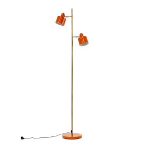 Ocean Orange stehlampe Von Dyberg Larsen - Die Ocean Stehlampe von Dyberg Larsen ist eine von den 50er Jahren inspirierte Lampe mit einem charmanten Retro-Design und einem modernen Touch.