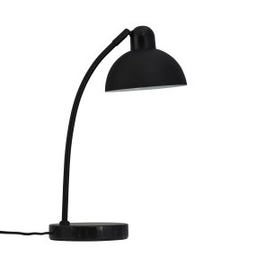 Eric 48cm Schwarz schreibtischlampe Von Dyberg Larsen - Entdecken Sie die elegante Tischlampe Eric mit ihrem einzigartigen Marmorsockel und den geschwungenen Details, die ihr einen anspruchsvollen Ausdruck verleihen.