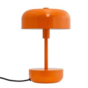 Haipot 25cm Orange tischlampe Von Dyberg Larsen - Die Haipot-Serie ist in stilvollen und lebendigen Farbtönen erhältlich und sorgt für ein auffälliges Erlebnis und ein modernes Raumthema.