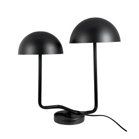 Cluster 42cm Schwarz tischlampe Von Dyberg Larsen - De tv&aring; lampsk&auml;rmarna ger en behaglig och balanserad belysning, perfekt b&aring;de f&ouml;r arbete och mysiga h&ouml;rn.