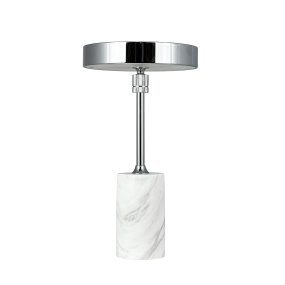 Starlight LED 25cm Chrom tragbare Von Dyberg Larsen - Med tre ljusstyrkeniv&aring;er och ett justerbart lamphuvud kan du enkelt kontrollera b&aring;de intensitet och riktning &ndash; perfekt f&ouml;r arbete, l&auml;sning eller att skapa en mysig atmosf&auml;r.