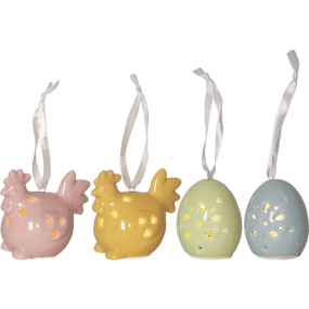 Esther Mehrfarbig Von Star Trading - Die h&uuml;bschen Pastellfarben lassen sich wunderbar mit anderer Osterdekoration kombinieren.