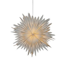 Star Ø80 Weiß Von Konstsmide - Perfekt, um in der Weihnachtszeit eine warme und stimmungsvolle Atmosphäre in Ihrem Zuhause zu schaffen.
