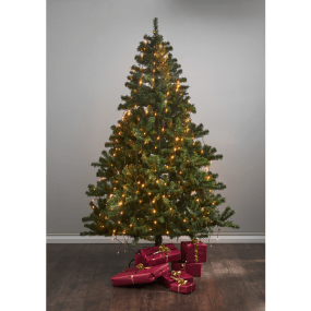 Golden Warm White 2m Grün Von Star Trading - Die gr&uuml;ne Schleife ist etwa 2 Meter hoch und besteht aus 8 Str&auml;ngen, die sich aufteilen, um eine gleichm&auml;&szlig;ige Verteilung der LEDs zu gew&auml;hrleisten.